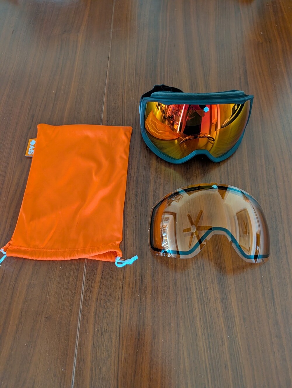 Spy Optic Ski Goggles Underpin Snow Ski Snow Snowboarding Two Lenses